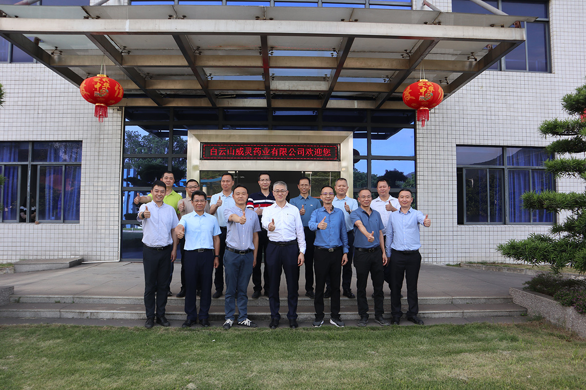 广药集团党委副书记、副董事长、总经理杨军一行到总厂揭西出产基地、安康车间调研